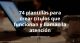 74 plantillas
