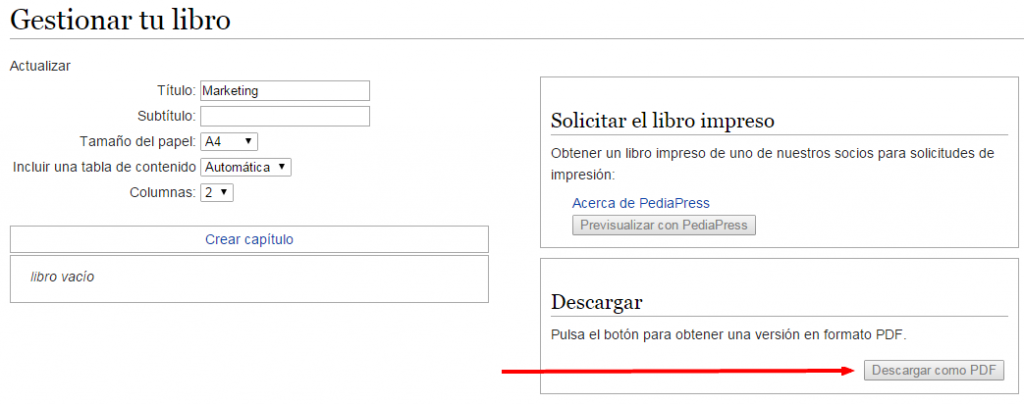Crea tu propio ebook con artículos de Wikipedia en sólo 4 pasos - 4
