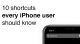 10 atajos que cualquier usuario de iPhone debería conocer