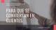 Llega emocionalmente a los usuarios de internet para que se conviertan en clientes