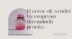 El error de vender tu empresa demasiado pronto